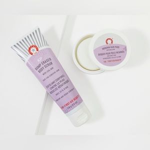 First Aid Beauty Ingrown Hair Pads & KP Bump Eraser Body Scrub